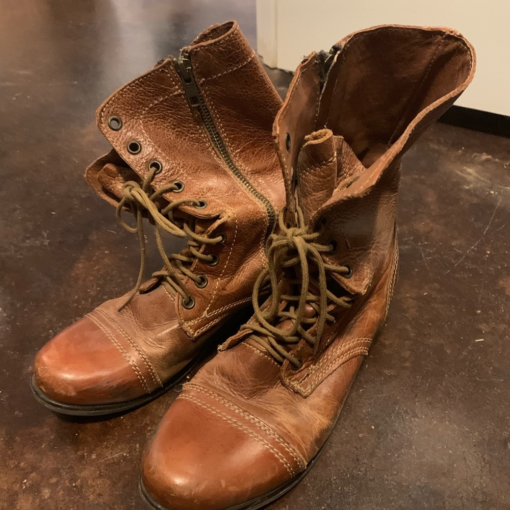 Steve Madden Combat Boots